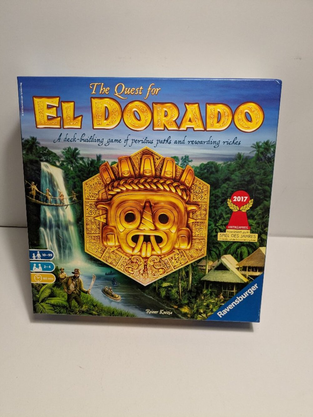 The Quest for El Dorado Ravensburger Board Game Complete Deck-Building Game - Picture 8 of 15